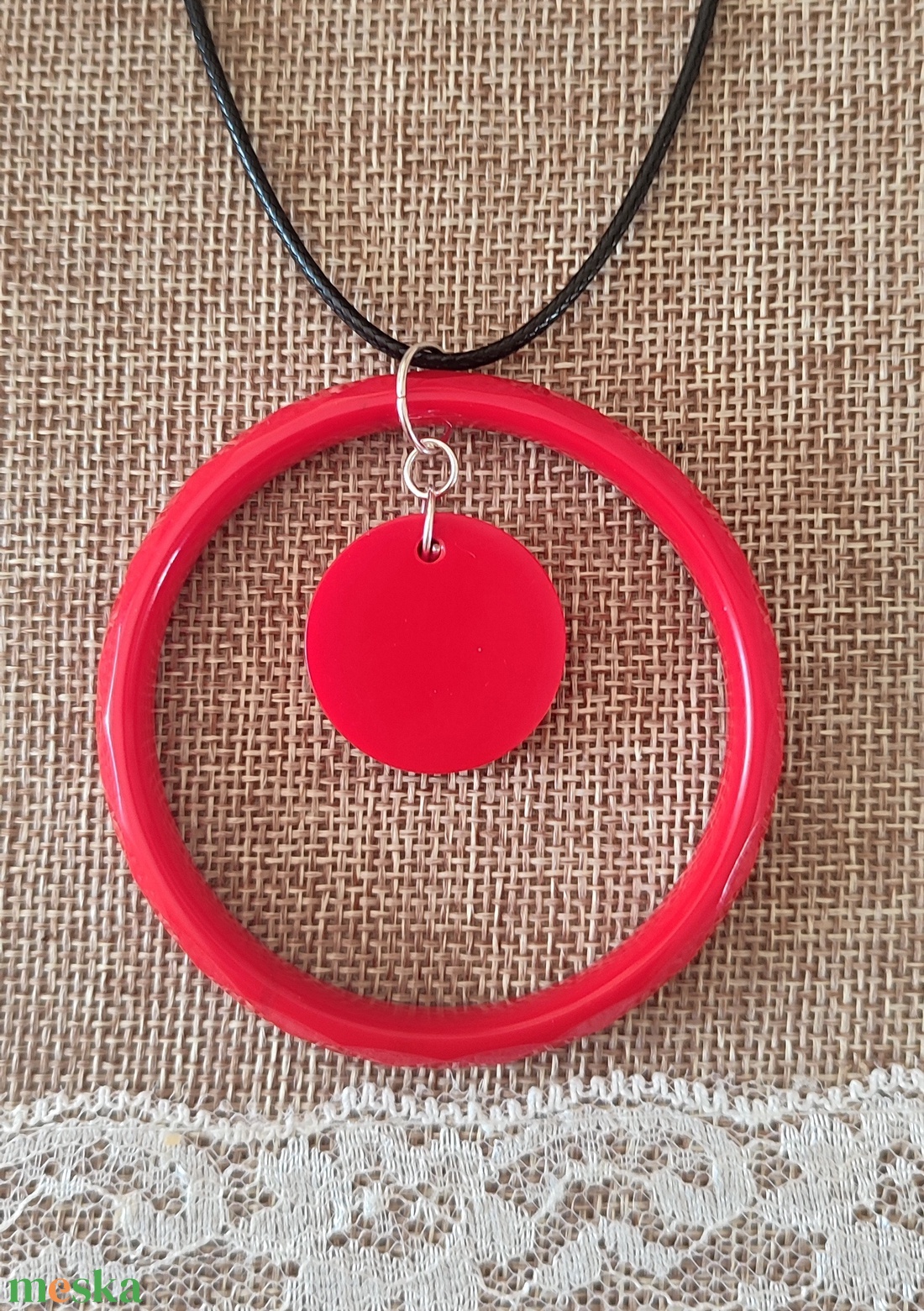 Gyanta nyaklánc  - ékszer - nyaklánc - medálos nyaklánc - Meska.hu