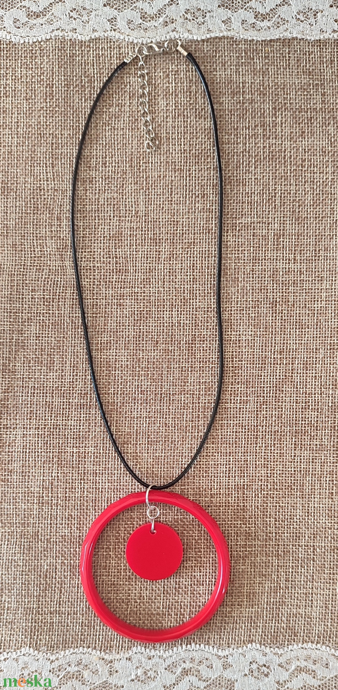 Gyanta nyaklánc  - ékszer - nyaklánc - medálos nyaklánc - Meska.hu