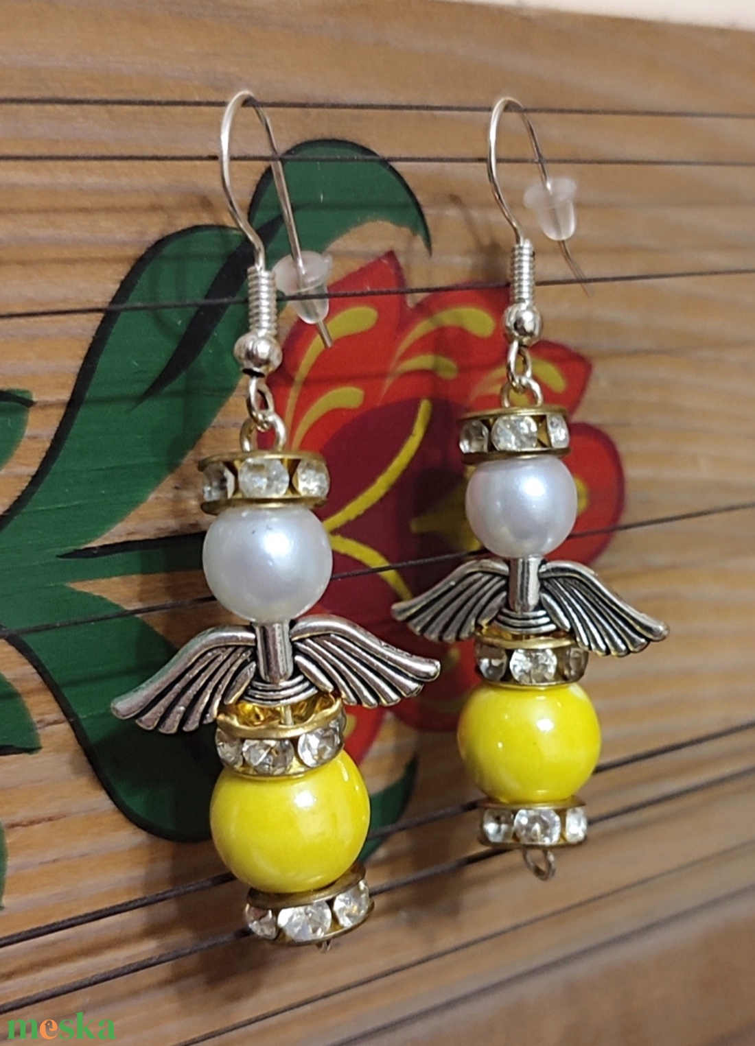 Gyöngyös fülbevaló  - ékszer - fülbevaló - fülékszer - Meska.hu