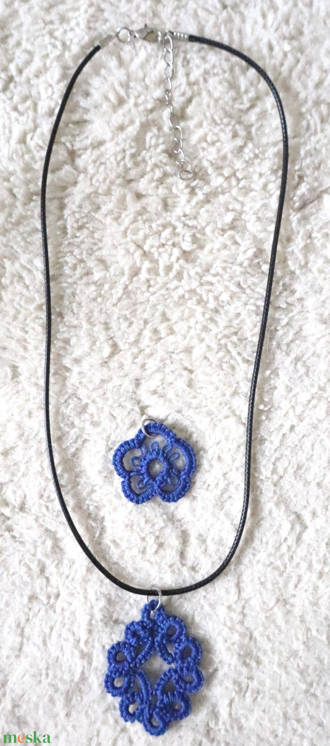 Hajócsipke nyaklánc + ajándék medál - ékszer - nyaklánc - medál - Meska.hu