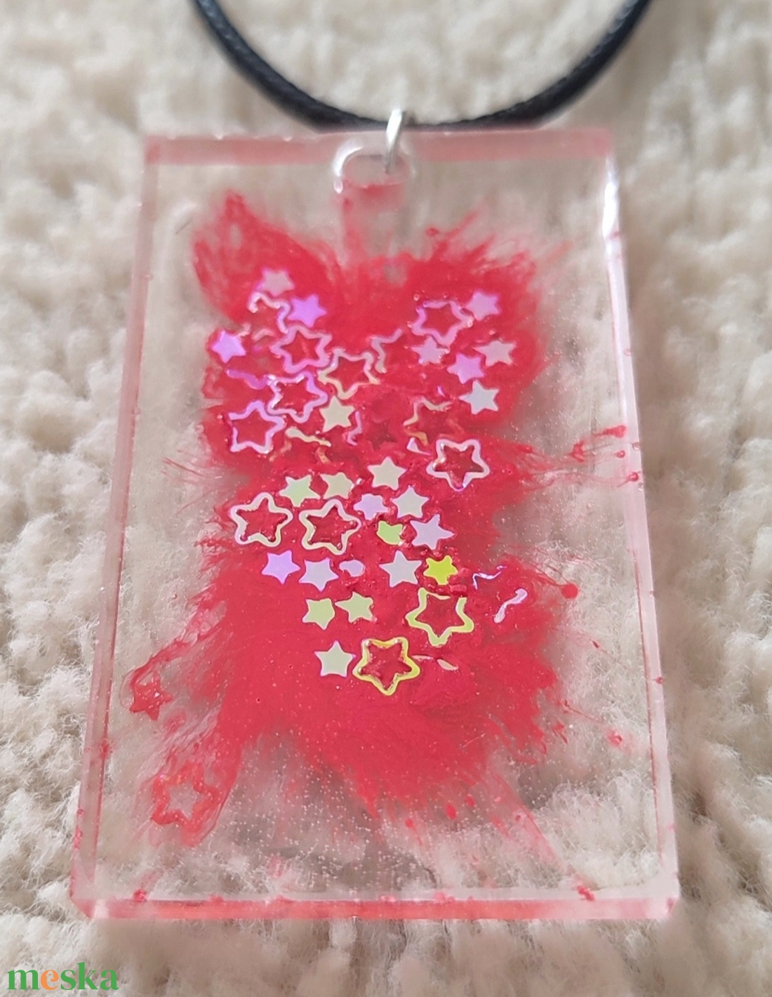 Gyanta nyaklánc  - ékszer - nyaklánc - medál - Meska.hu