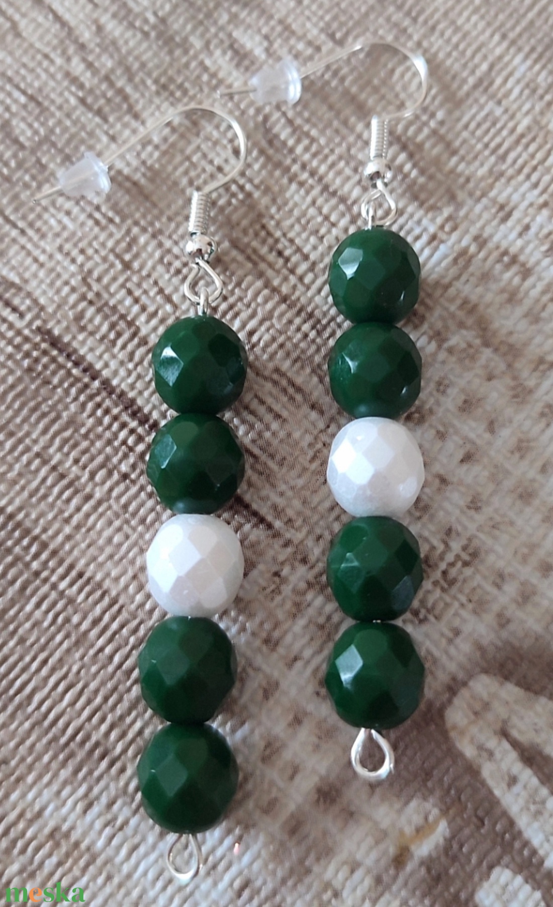 Gyöngyös fülbevaló  - ékszer - fülbevaló - fülékszer - Meska.hu