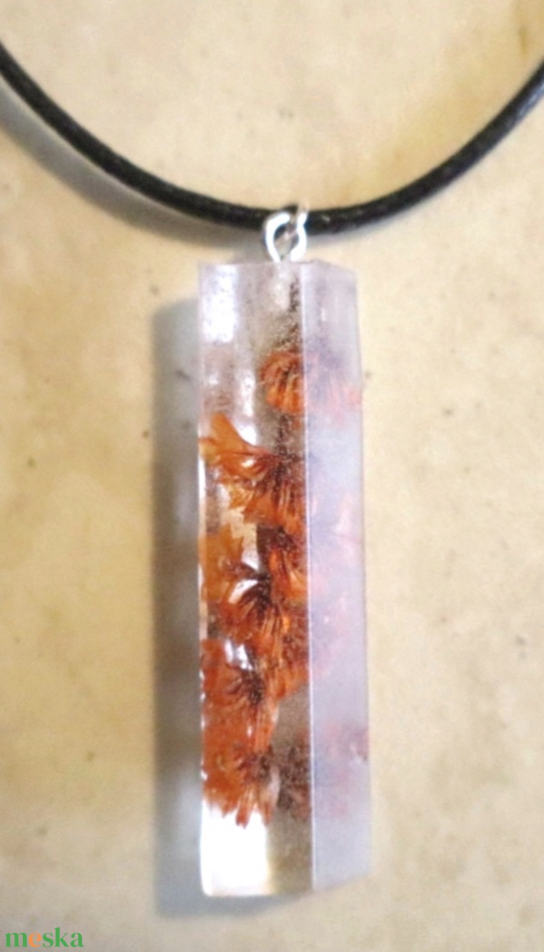 Gyanta nyaklánc  - ékszer - nyaklánc - medálos nyaklánc - Meska.hu