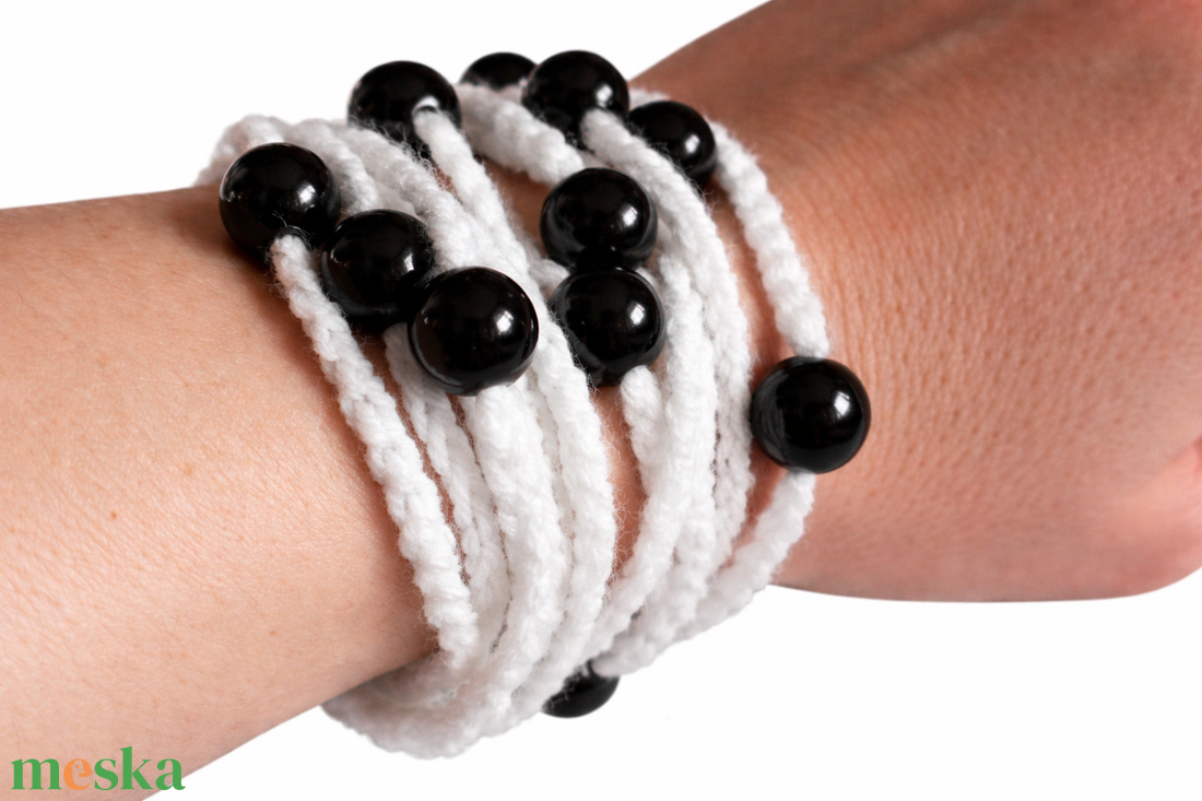 Horgolt ékszer - ékszer - ékszerszett - Meska.hu