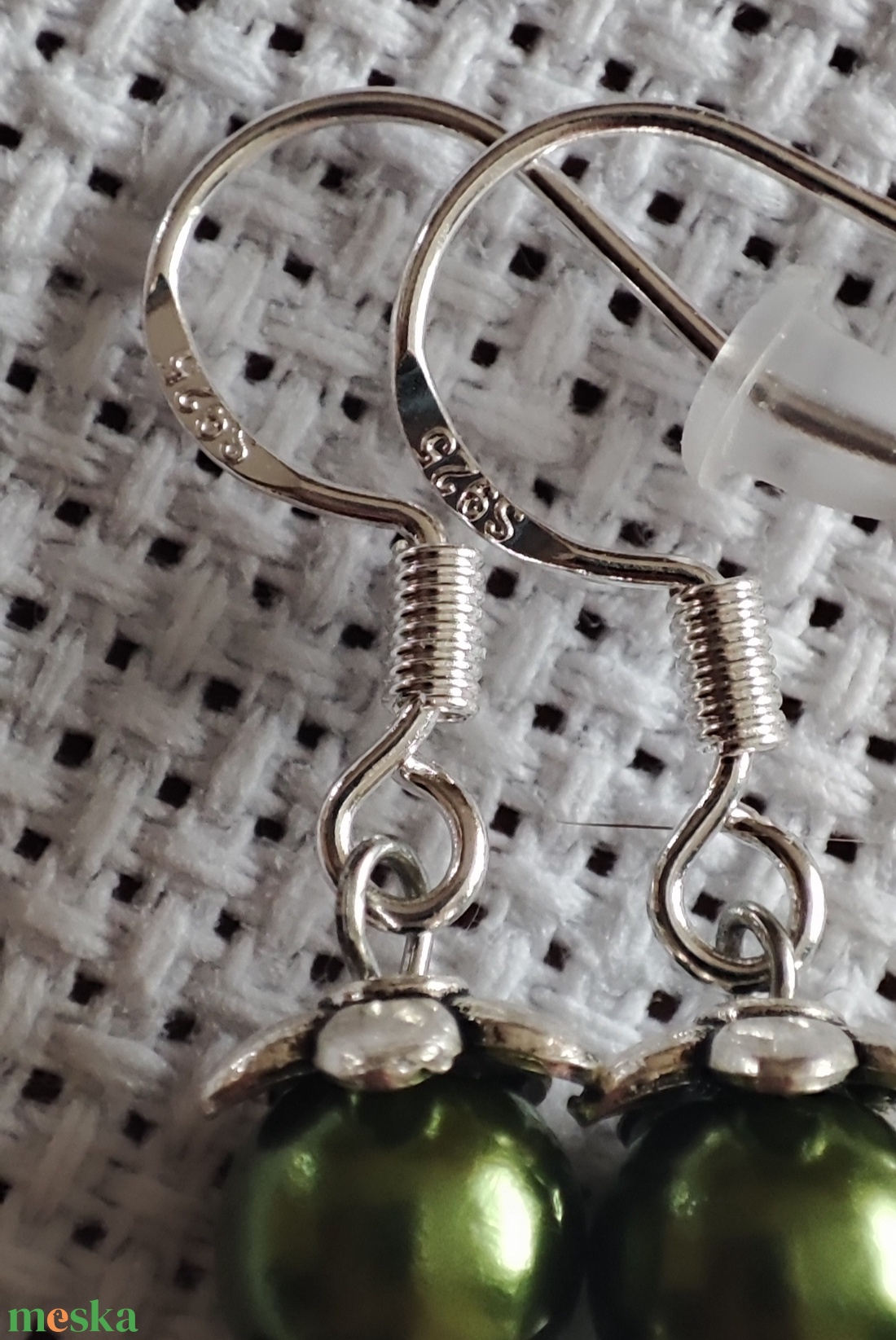 Gyöngyös fülbevaló  - ékszer - fülbevaló - fülékszer - Meska.hu