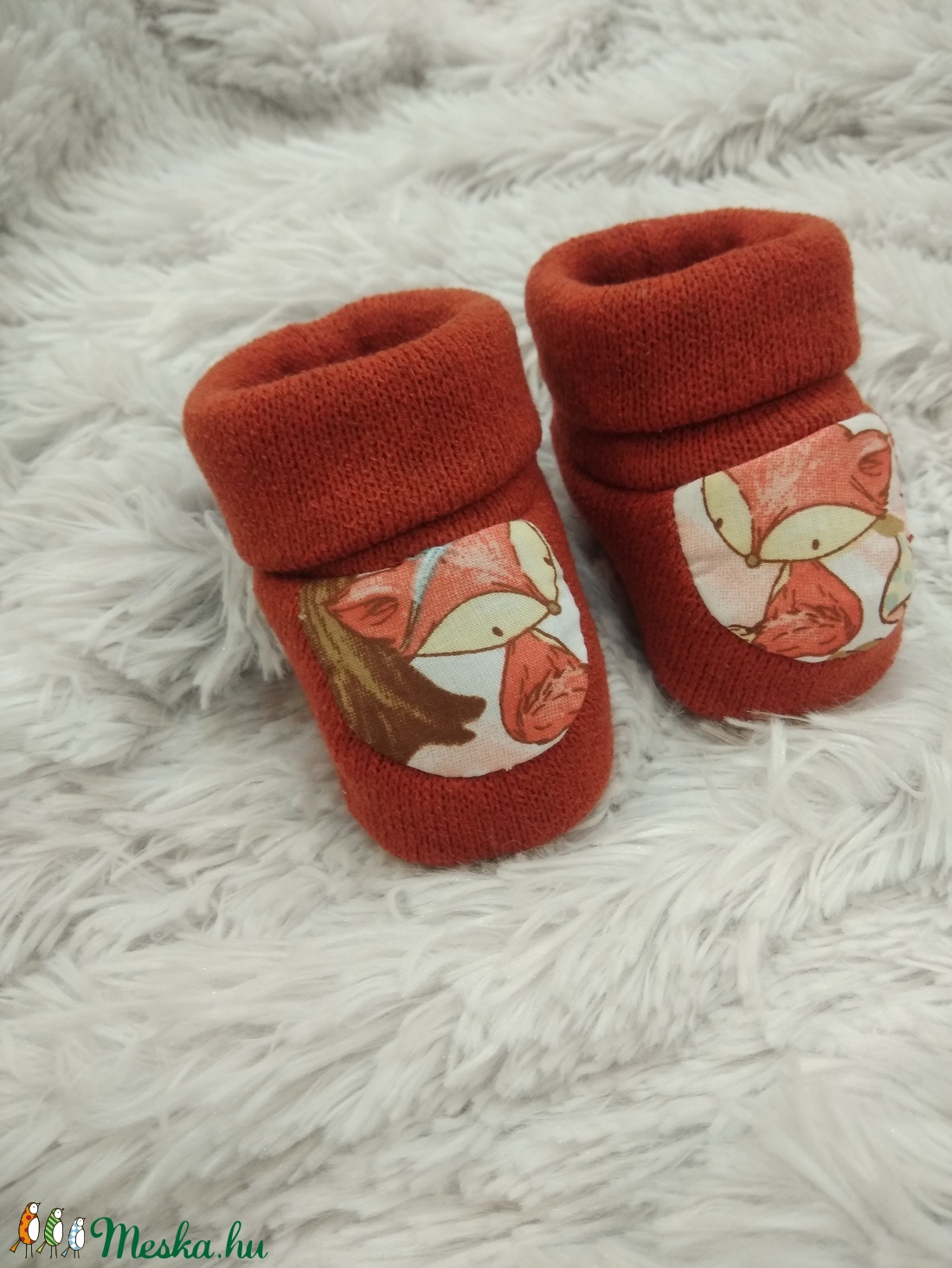 Baba cipő / mamusz - mókusos - ruha & divat - gyerekruha - Meska.hu