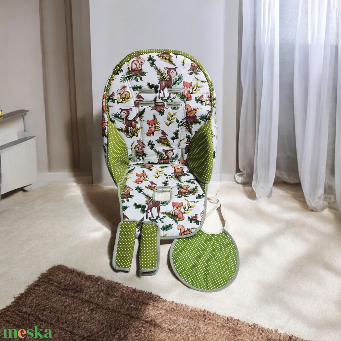 Késztermék, PEG Perego prima pappa zero-3, follow ME, Siesta, Tatamia típus( nem vízálló) - otthon & életmód - babaszoba, gyerekszoba - etetőszék huzat - Meska.hu