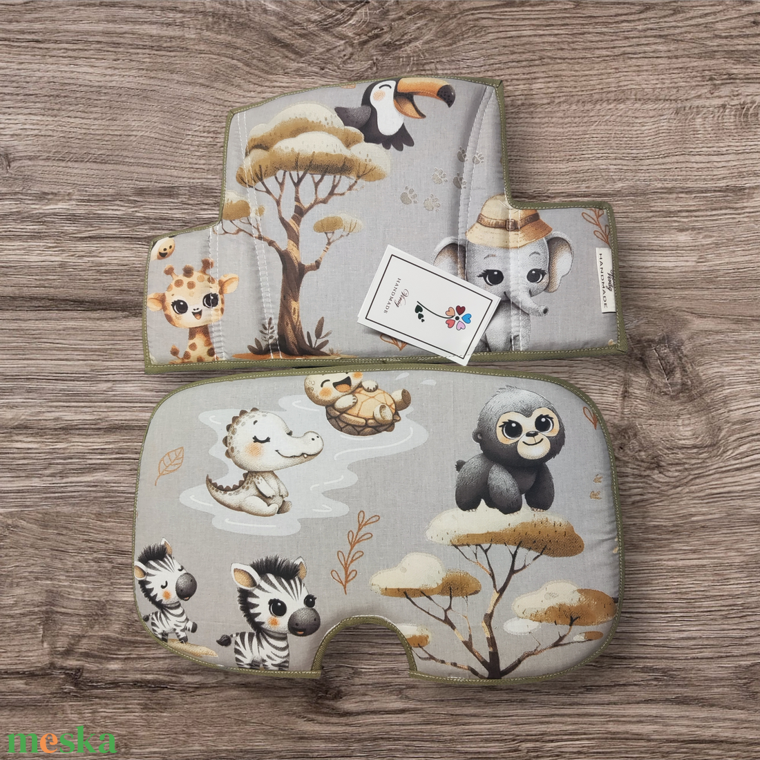 Etetőszék párna  - baba - mama - babaszobabútor - etetőszék huzat - Meska.hu