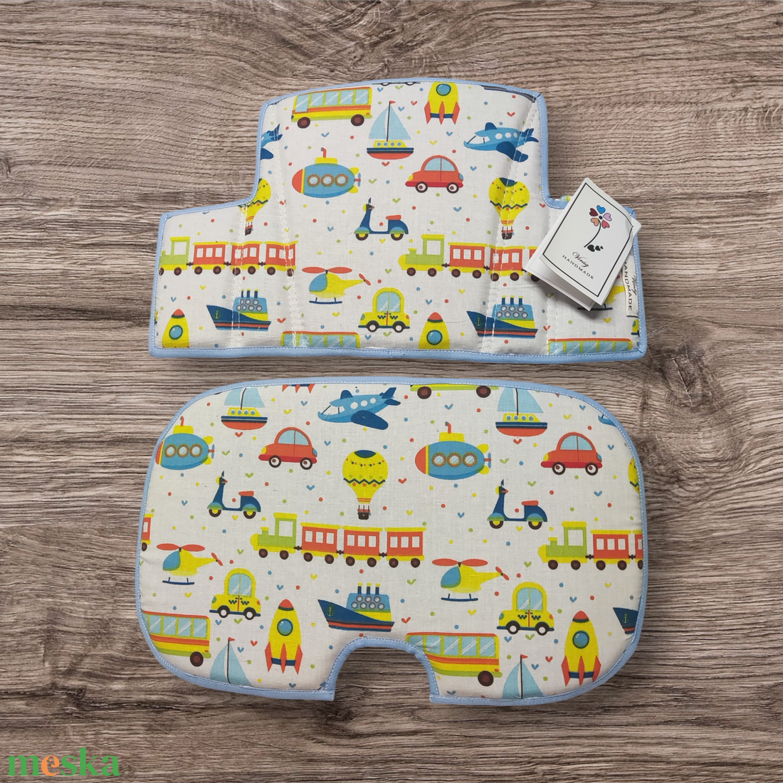 Etetőszék párna  - baba - mama - babaszobabútor - etetőszék huzat - Meska.hu