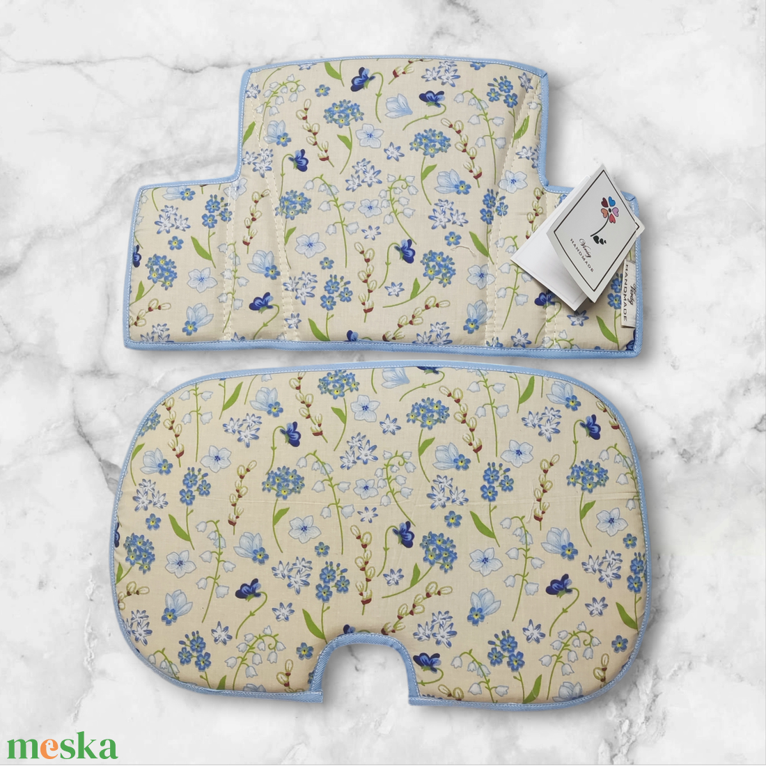 Etetőszék párna  - baba - mama - babaszobabútor - etetőszék huzat - Meska.hu