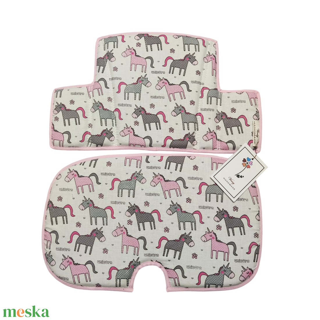 Etetőszék párna  - baba - mama - babaszobabútor - etetőszék huzat - Meska.hu