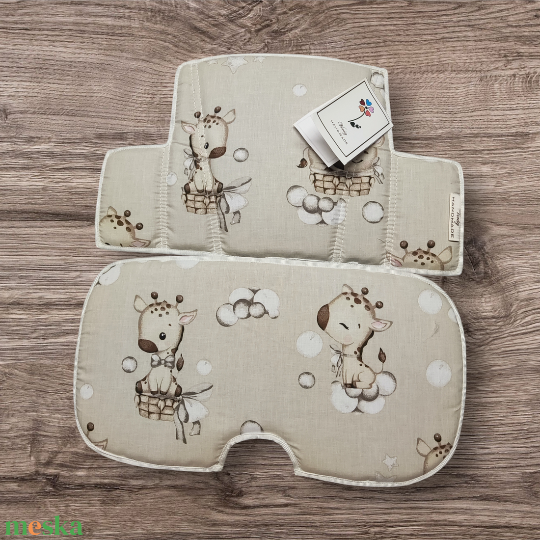 Etetőszék párna  - baba - mama - babaszobabútor - etetőszék huzat - Meska.hu