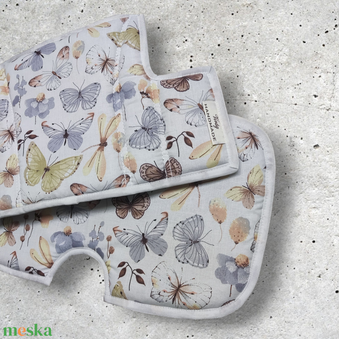 Etetőszék párna  - baba - mama - babaszobabútor - etetőszék huzat - Meska.hu