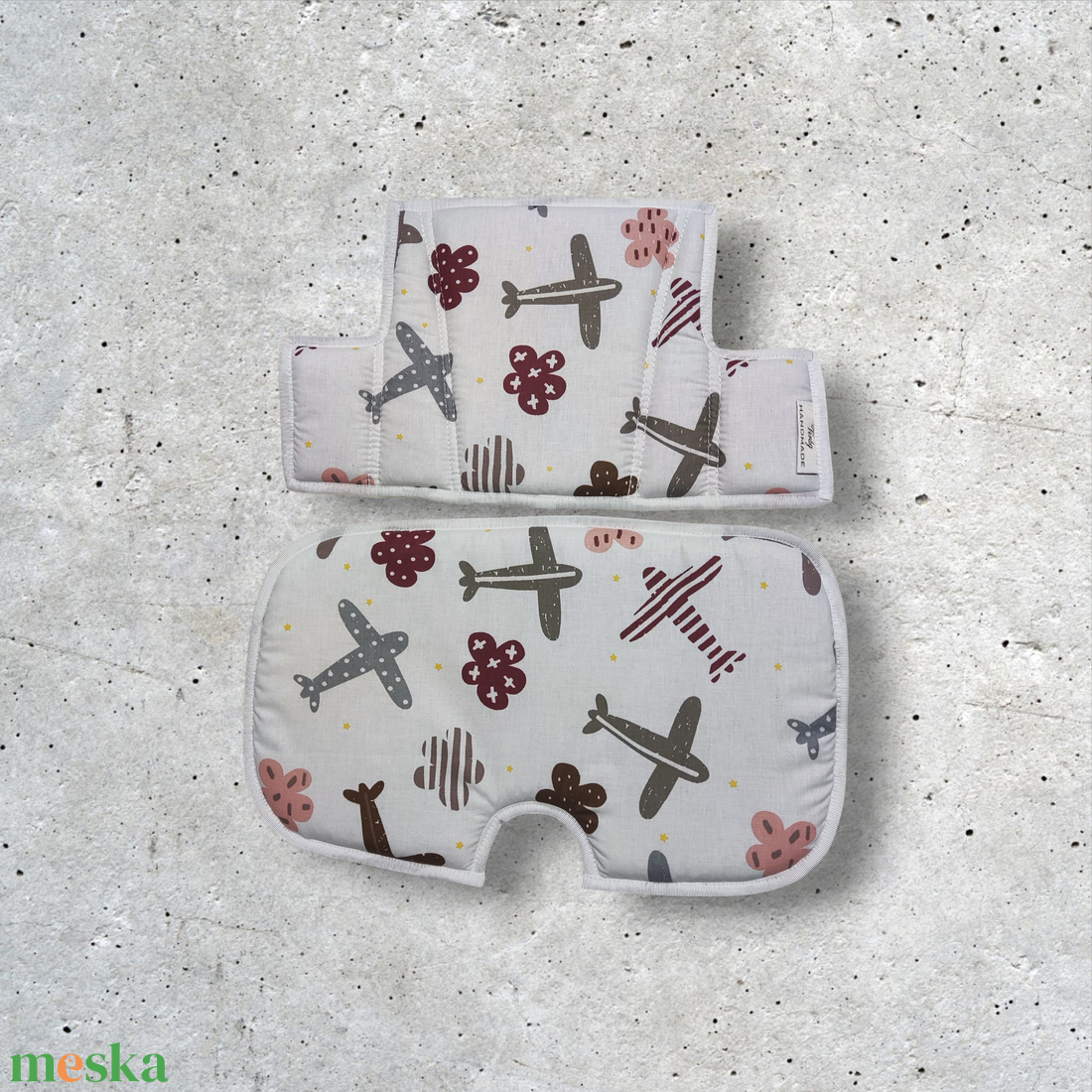  Etetőszék párna  - baba - mama - babaszobabútor - etetőszék huzat - Meska.hu