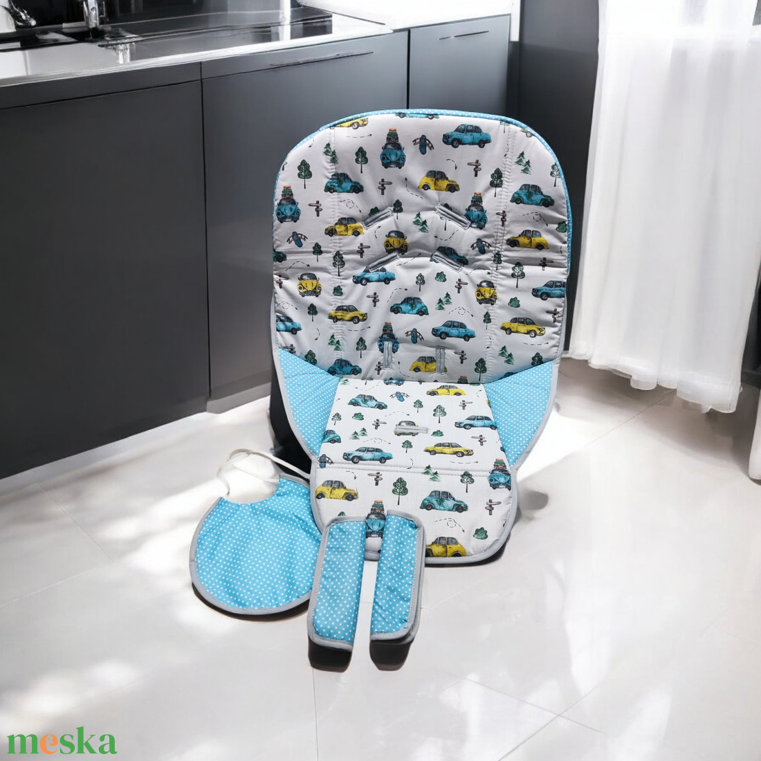 Késztermék, touragoo candy plus és Mappy típusú etetőszék huzat méret( nem vízálló) - baba - mama - babaszobabútor - etetőszék huzat - Meska.hu