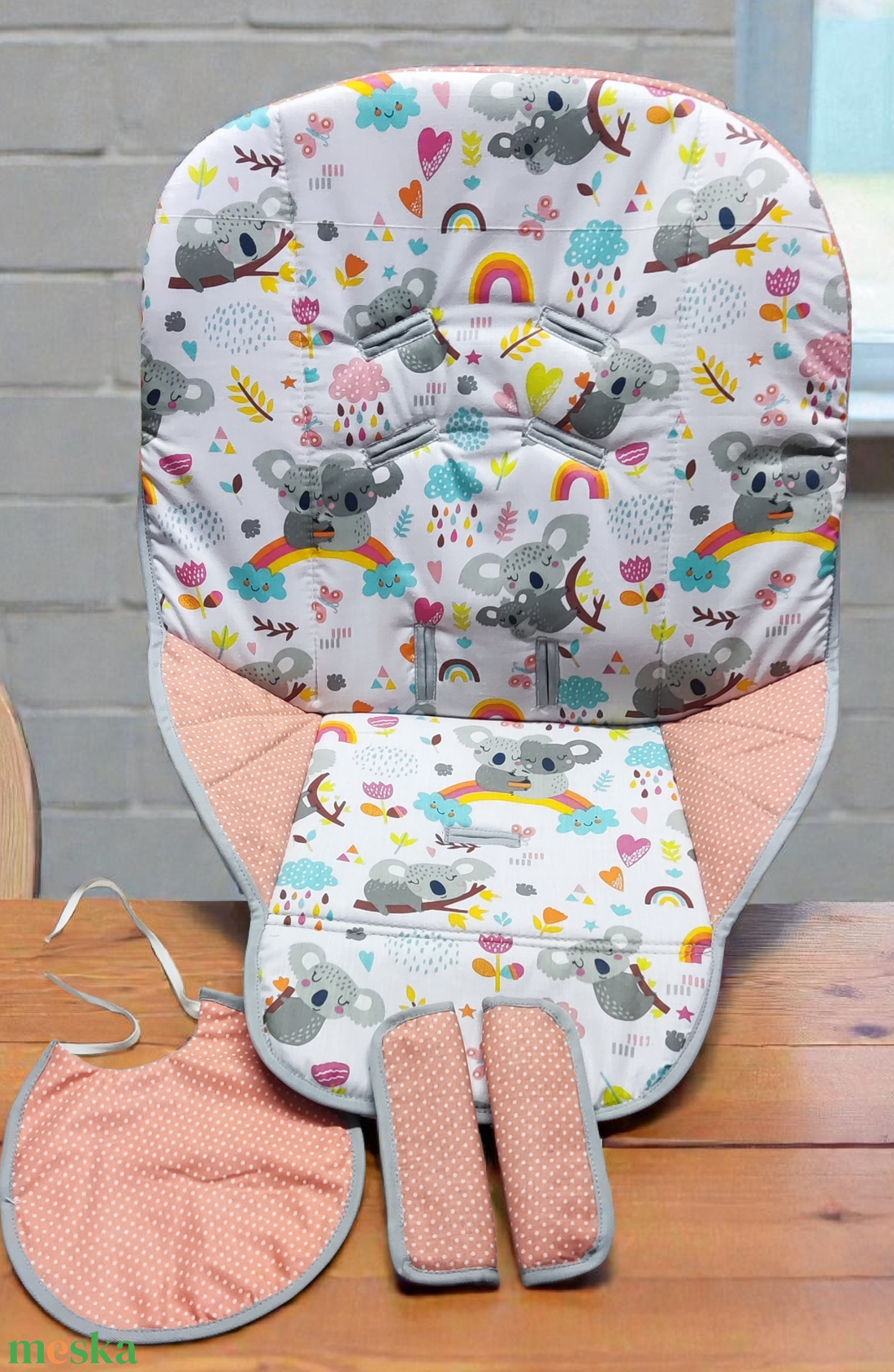 Touragoo Candy plus és Mappy etetőszék huzat ( nem vízálló) - baba - mama - babaszobabútor - etetőszék huzat - Meska.hu