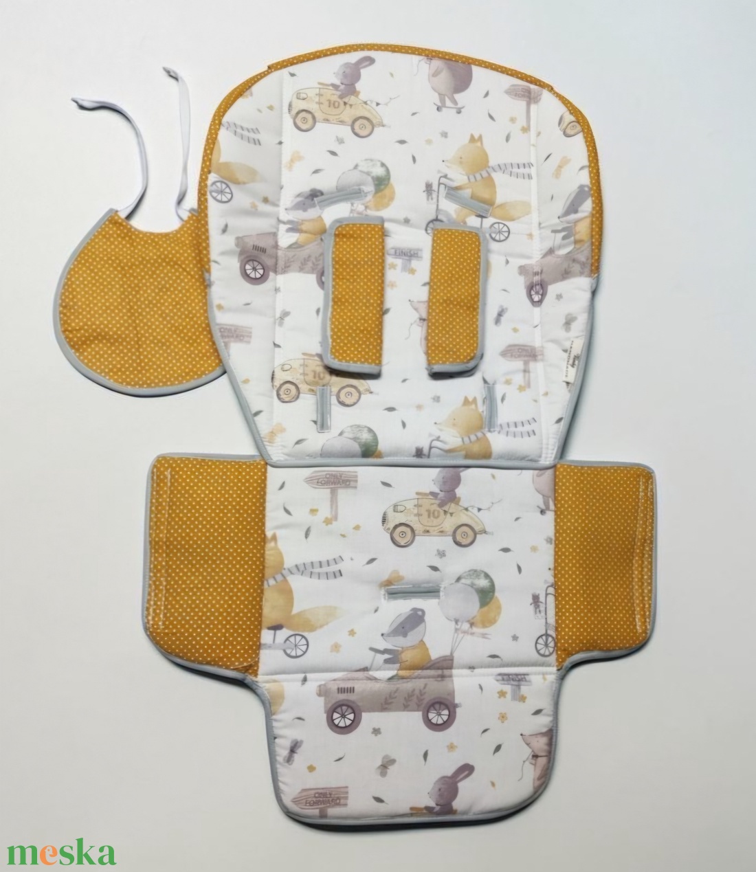 Baby Mix Infant,  Chippolino maxi etetőszékhuzat - baba - mama - babaszobabútor - etetőszék huzat - Meska.hu