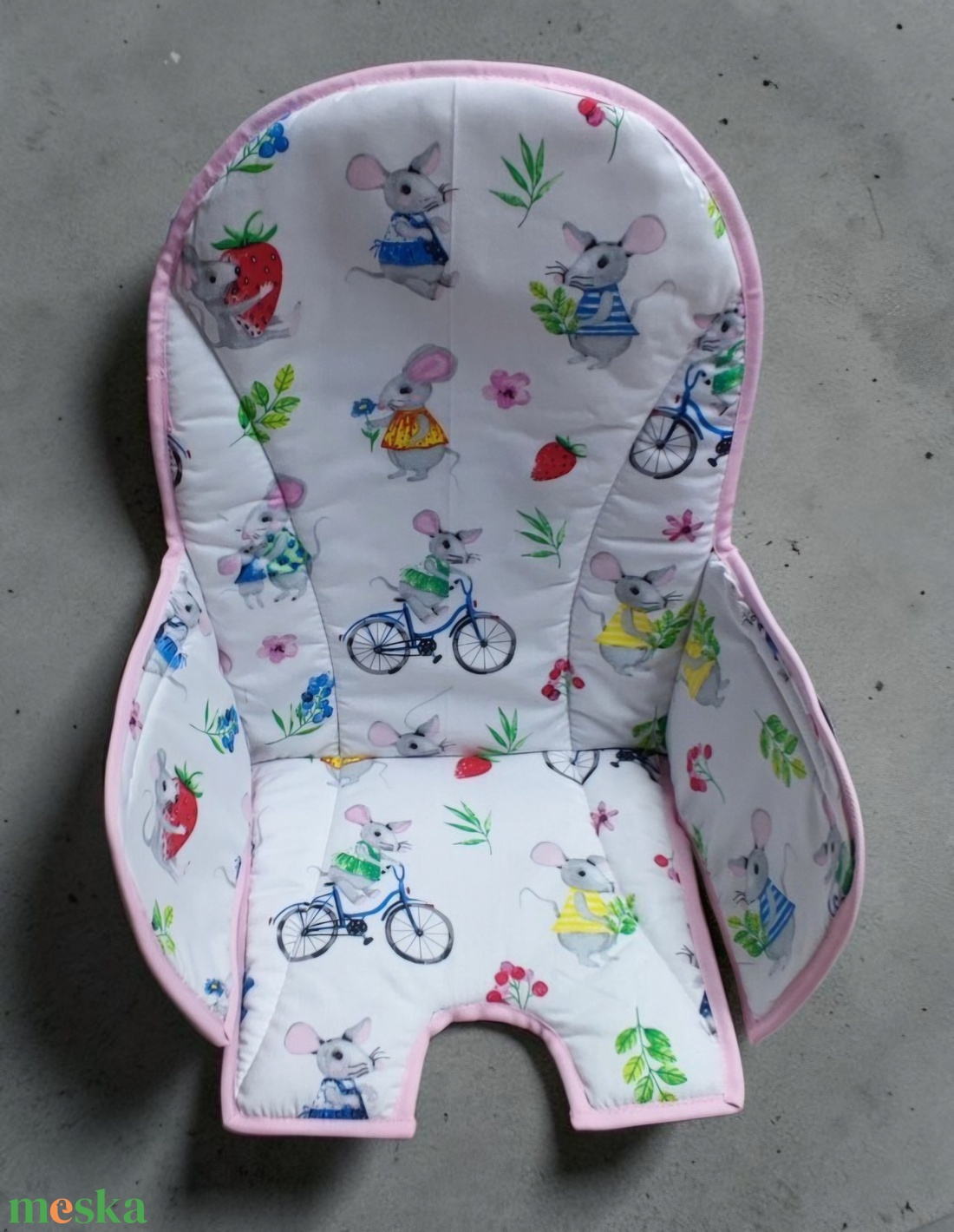Etetőszék huzat, IKEA antilop etetőszék párna. - baba - mama - babaszobabútor - etetőszék huzat - Meska.hu