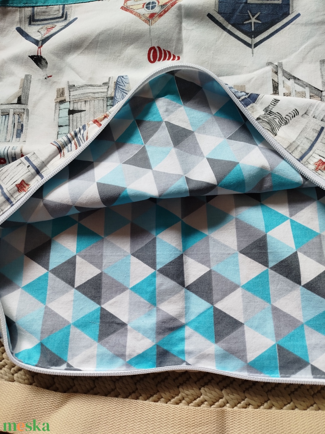 Textil strandtáska - táska & tok - kézitáska & válltáska - nagy pakolós táska - Meska.hu Textil strandtáska - táska & tok - kézitáska & válltáska - nagy pakolós táska - Meska.hu