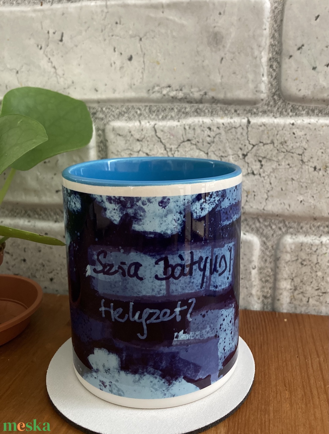 Szia Bátyus!- bögre - otthon & életmód - konyhafelszerelés, tálalás - tálalás - bögre & csésze - Meska.hu Szia Bátyus!- bögre - otthon & életmód - konyhafelszerelés, tálalás - tálalás - bögre & csésze - Meska.hu