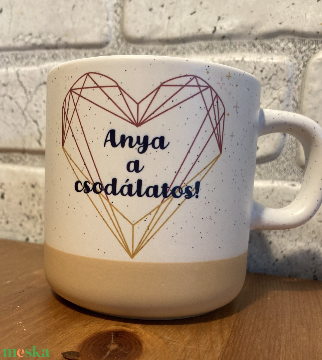 Egyedi anyák napi bögre  - otthon & életmód - konyhafelszerelés, tálalás - flaska, csatos üveg - Meska.hu