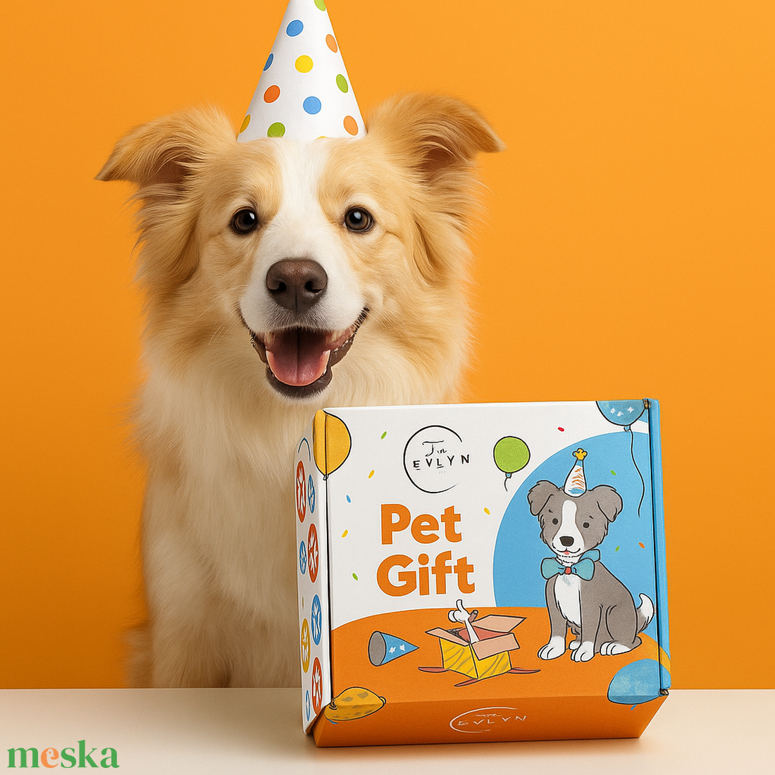 EvlynGift kutya ajándékcsomag - otthon & életmód - kisállatoknak - kutyáknak - kutya nyakörv - Meska.hu