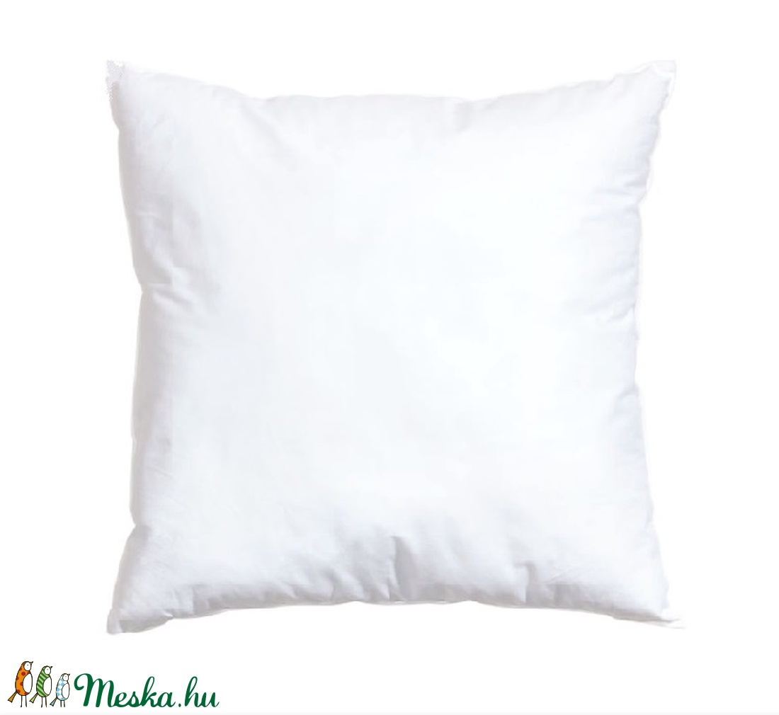 BELSŐ PÁRNA - 40x40cm, Párnabelső pamutból, anti-allergén szilikongolyó töltettel - otthon & életmód - lakástextil - párna & párnahuzat - Meska.hu