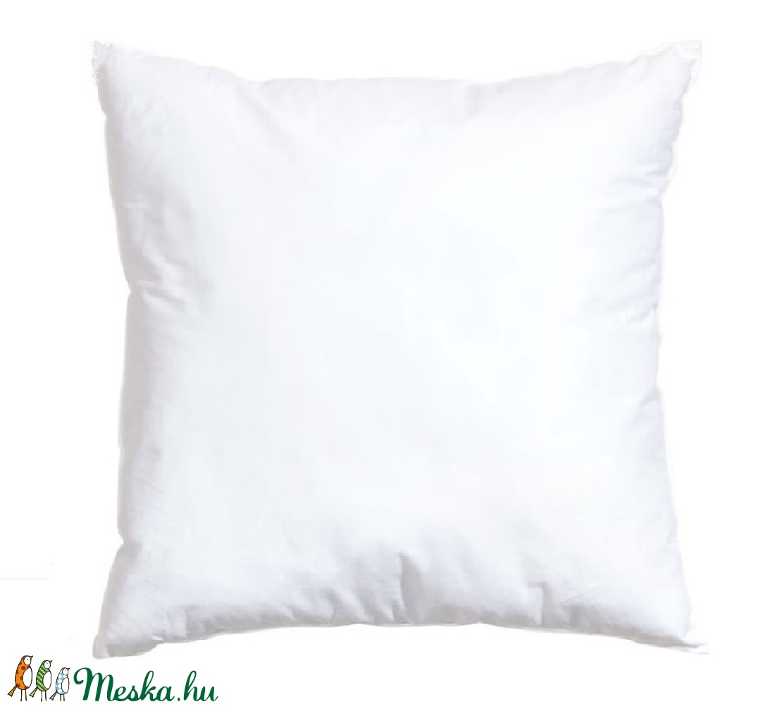 BELSŐ PÁRNA - 40x40cm, Párnabelső pamutból, anti-allergén szilikongolyó töltettel - otthon & életmód - lakástextil - párna & párnahuzat - Meska.hu