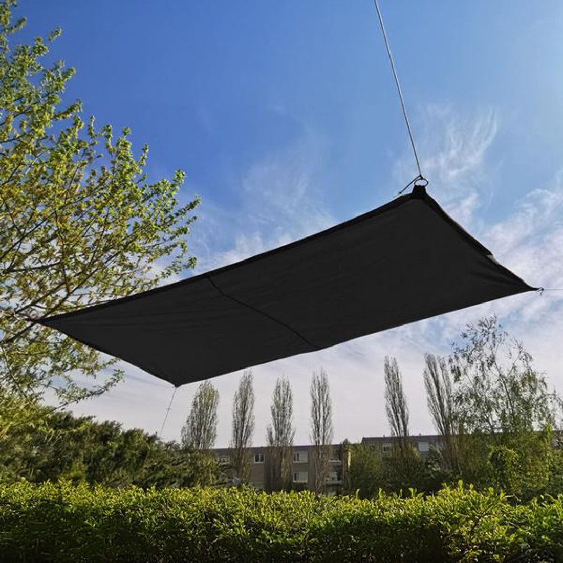Fekete Téglalap Napvitorla -  - Meska.hu