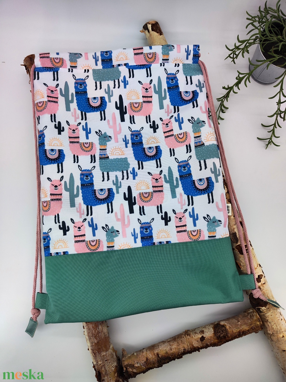 Tornazsák, Lámák - táska & tok - hátizsák - tornazsák, gymbag - Meska.hu