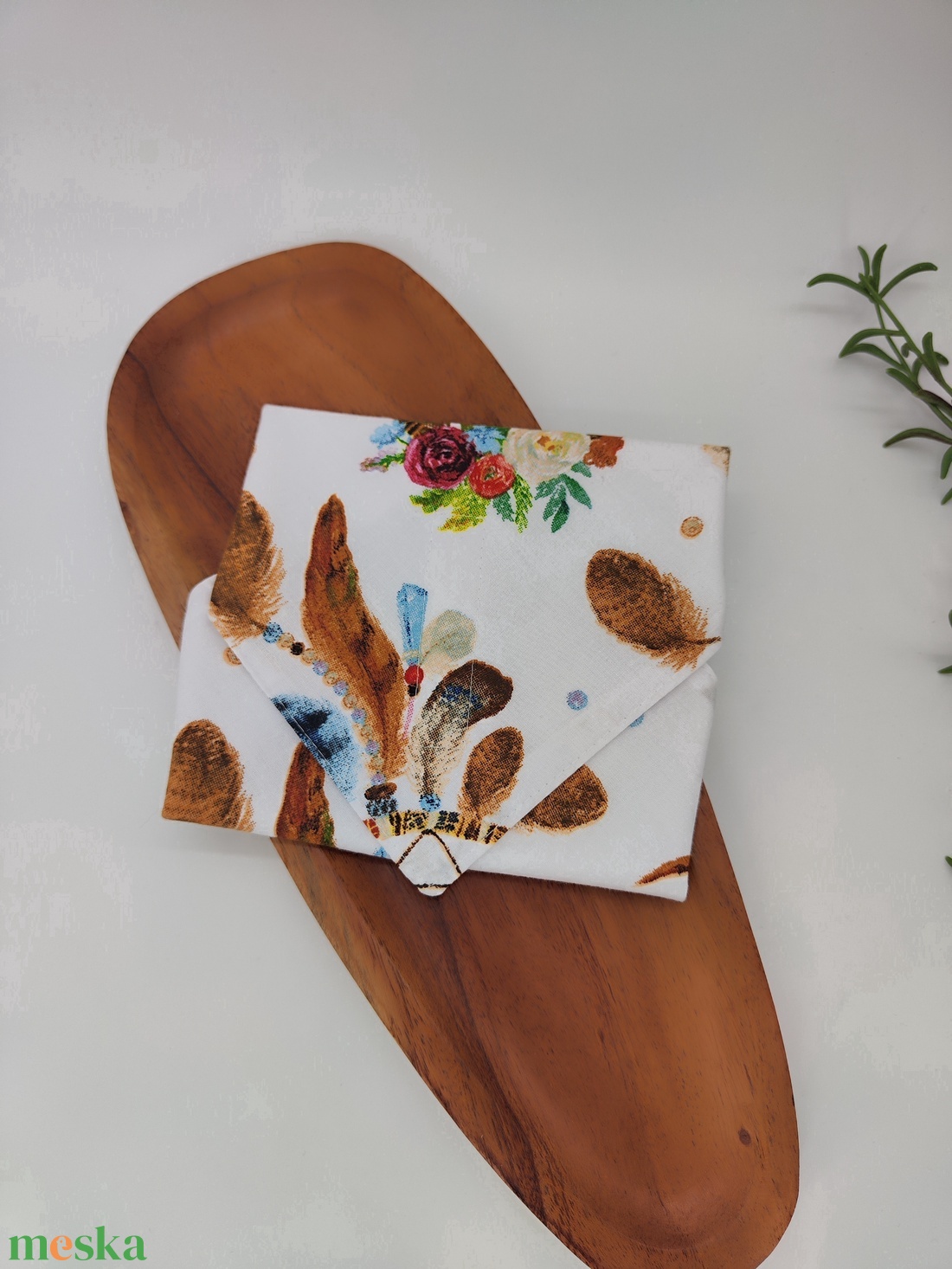 Újraszalvéta Pul-pamutvászon álomfogó 1. minta - otthon & életmód - konyhafelszerelés, tálalás - konyhai textil - szalvéta - Meska.hu