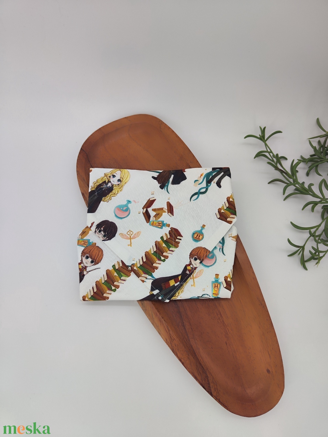 Újraszalvéta Pul-pamutvászon Harry Potter könyvek minta - otthon & életmód - konyhafelszerelés, tálalás - konyhai textil - szalvéta - Meska.hu