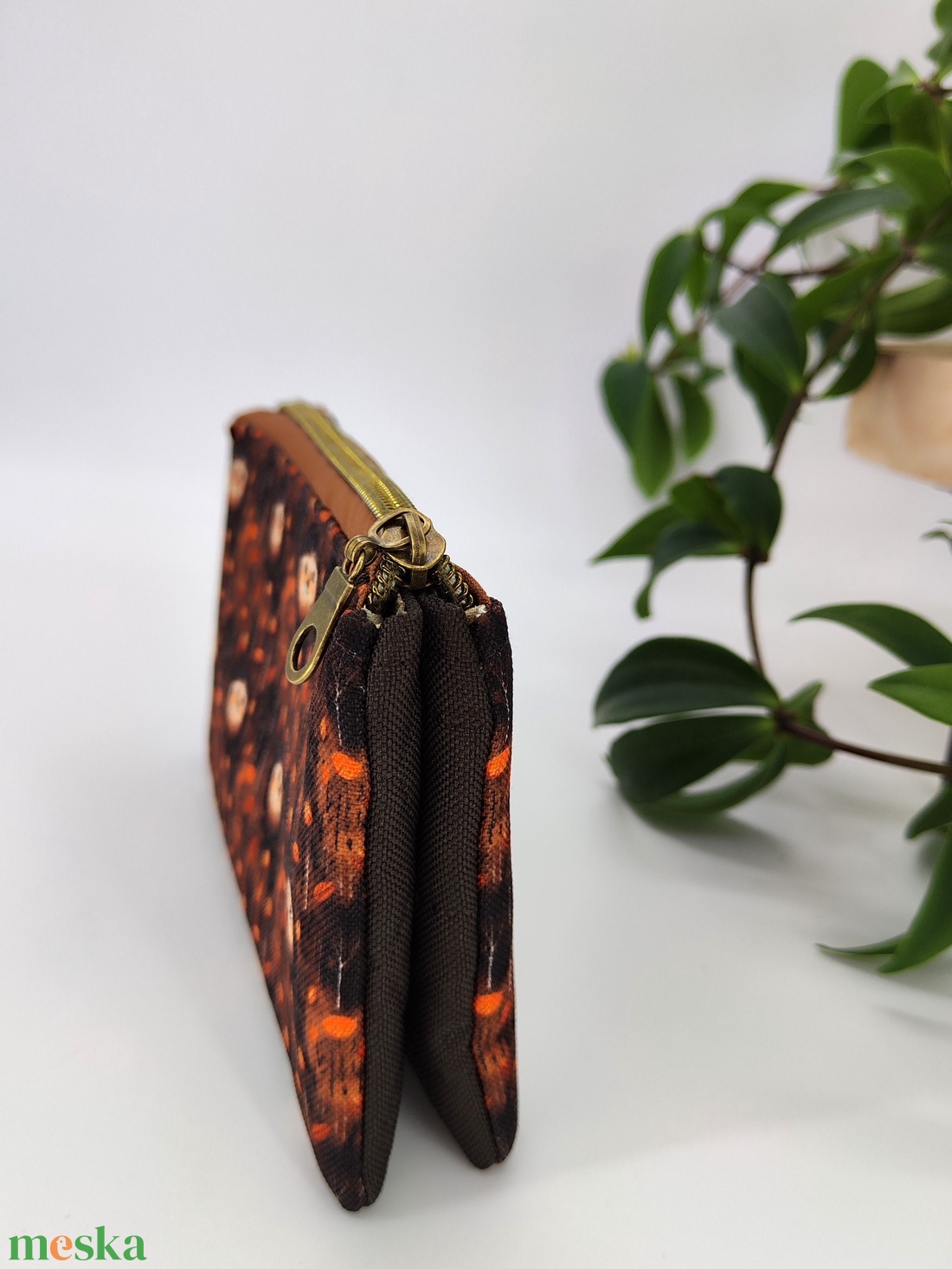 Ikerneszi - Kisebb - Cipzáros tároló - sünis minta - táska & tok - neszesszer - Meska.hu