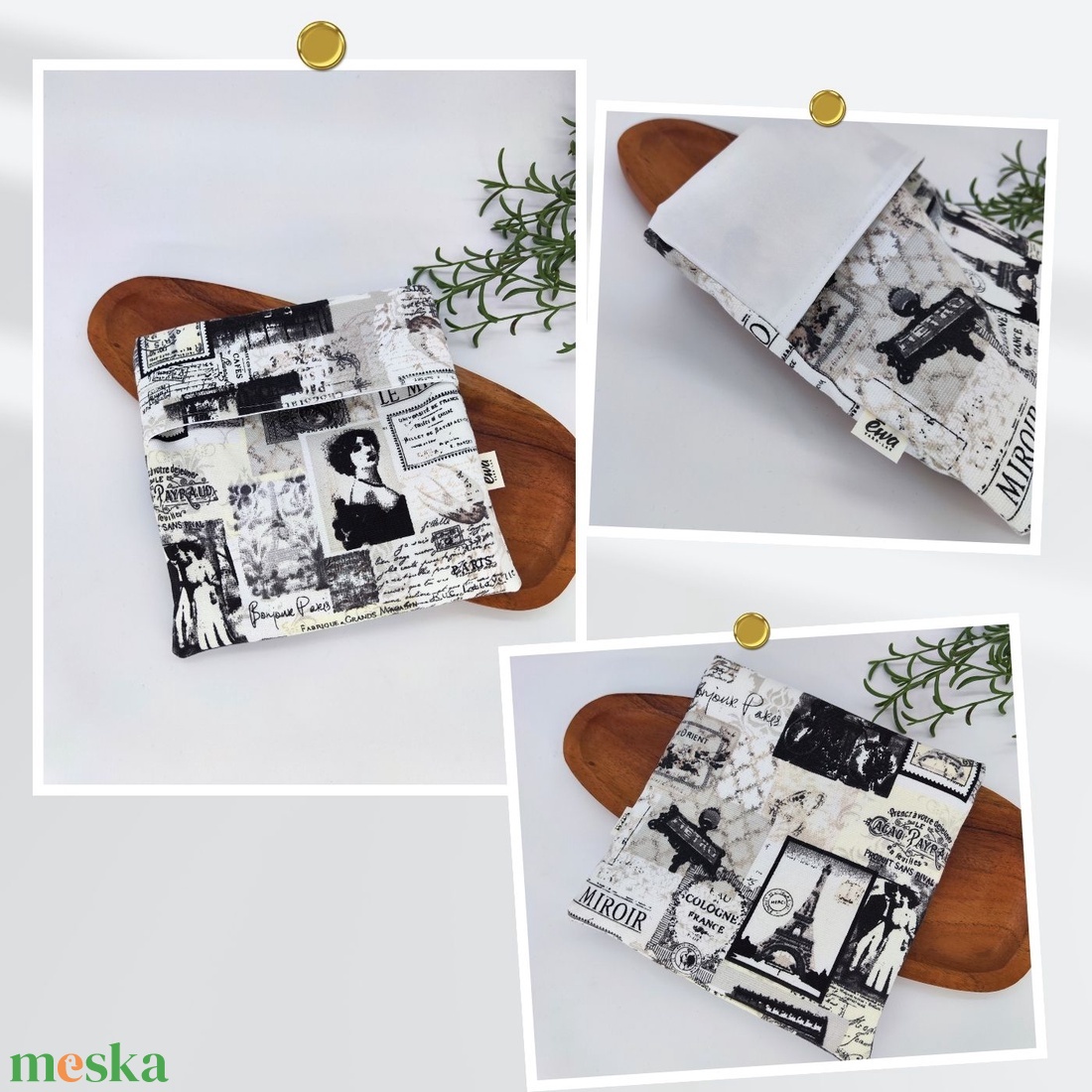 Tízórais / Uzsis zsák Kutyás minta - Dínós minta, Gru minta, Vintage minta - táska & tok - uzsonna- & ebéd tartó - szendvics csomagoló - Meska.hu