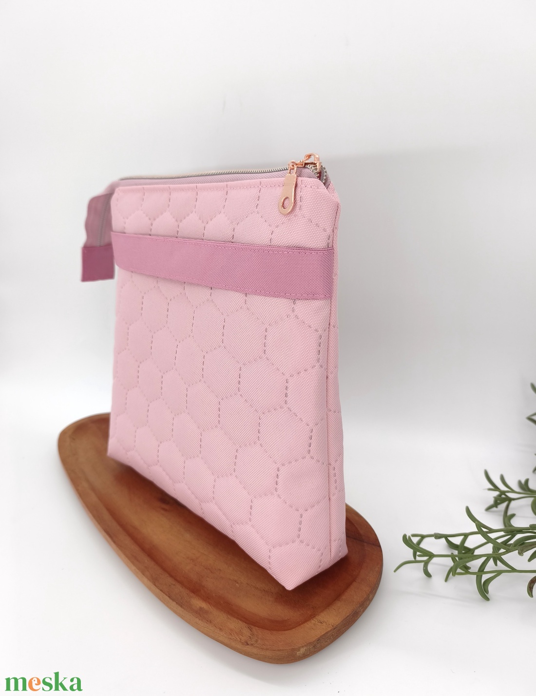 Bella utazó neszesszer / piperetáska macis, rózsaszín gyerekminta - táska & tok - neszesszer - Meska.hu