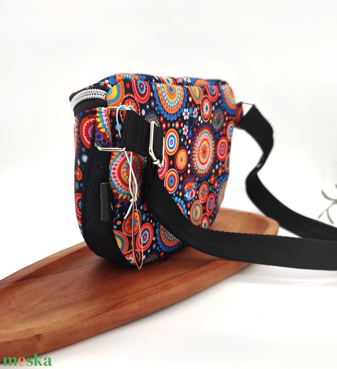 Emily mandalás válltáska crossbody övtáska testtáska Mini méret  - táska & tok - kézitáska & válltáska - vállon átvethető táska - Meska.hu