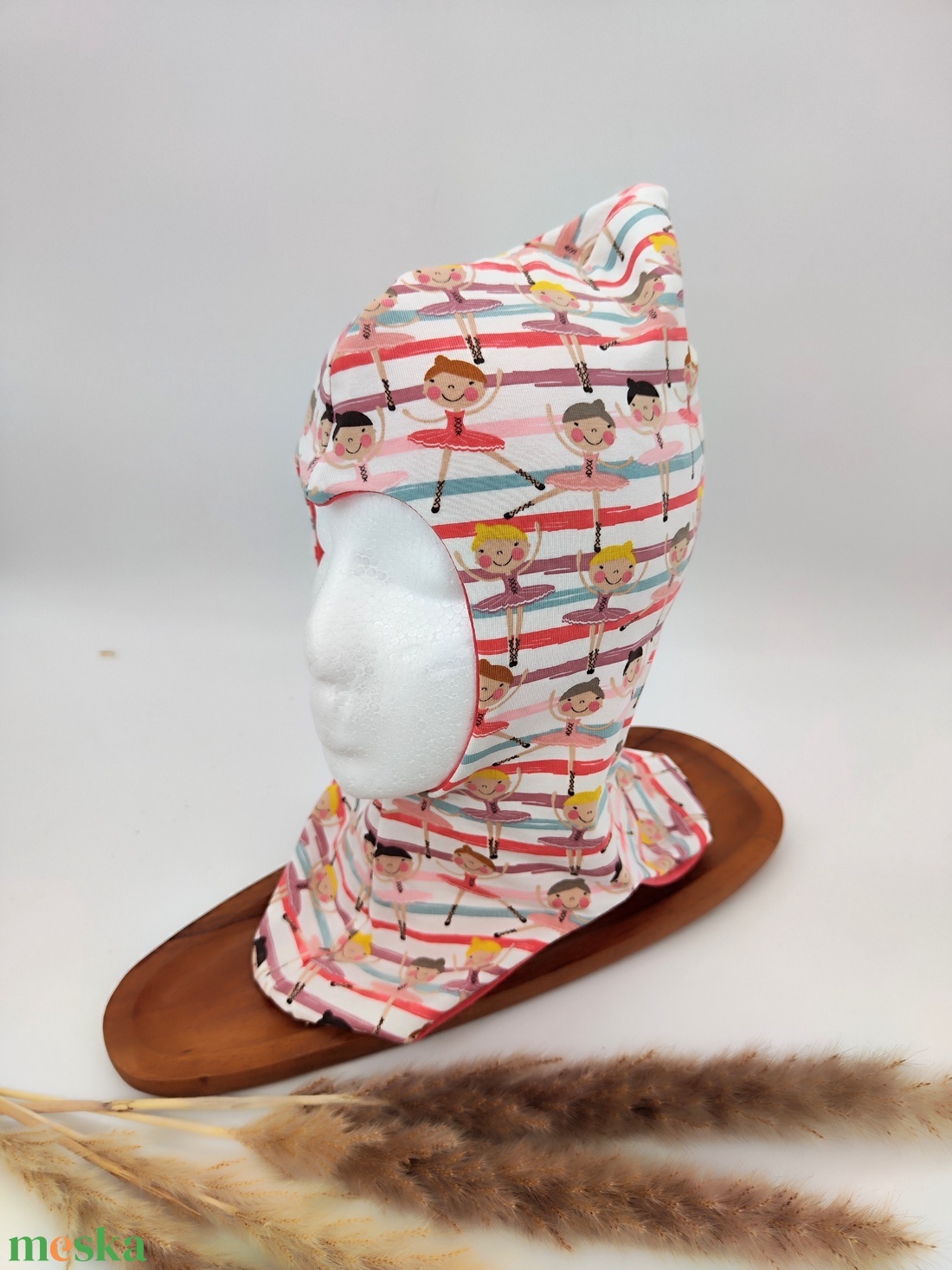 Csősapka, Balaklava Űrhajós sapka Egybensapkasál csíkos balerinás kb 50 cm-es fejre - ruha & divat - sál, sapka, kendő - sapka - Meska.hu