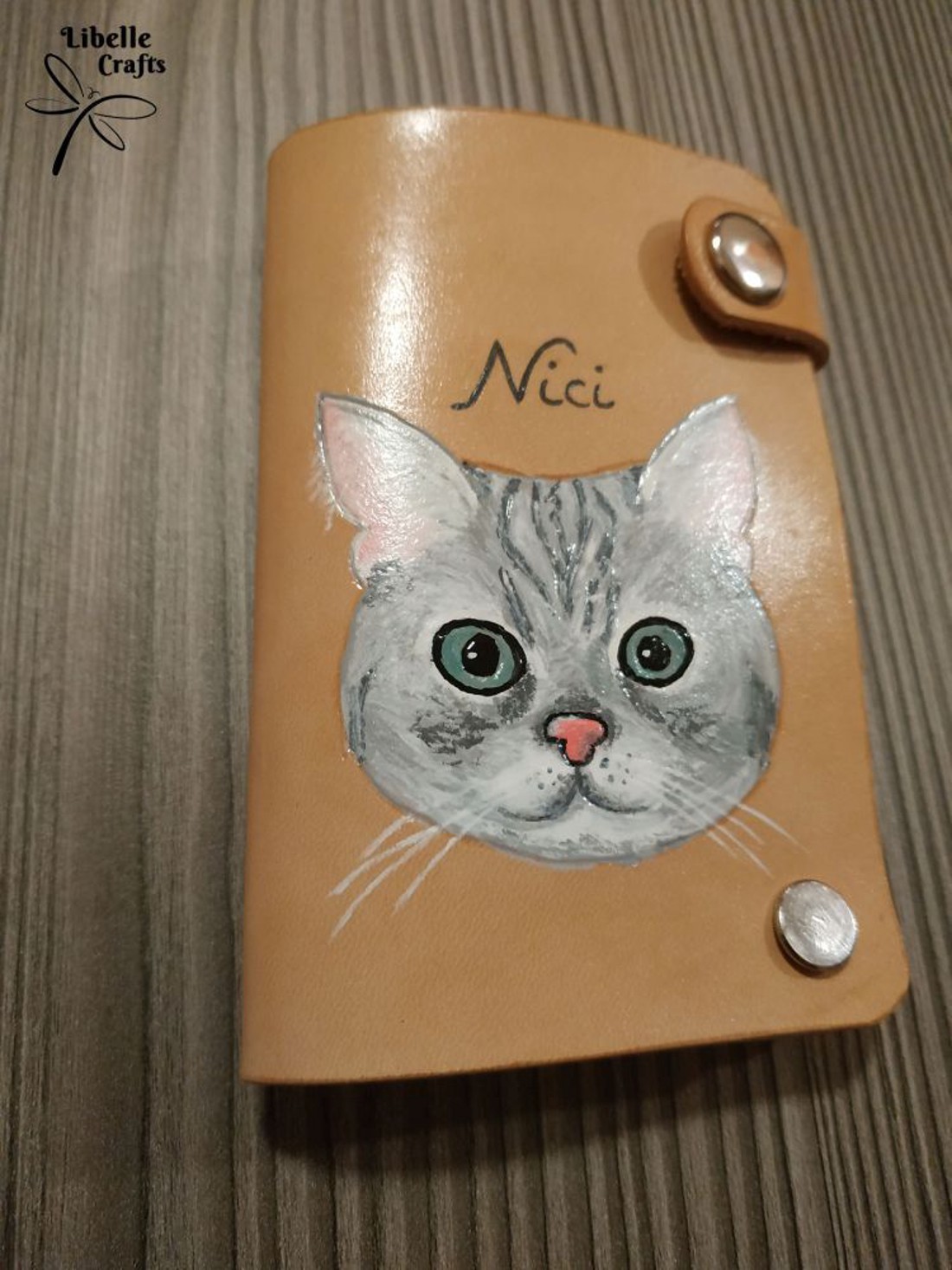 Cicás igazolványtartó - táska & tok - pénztárca & más tok - kártyatartó & irattartó - Meska.hu