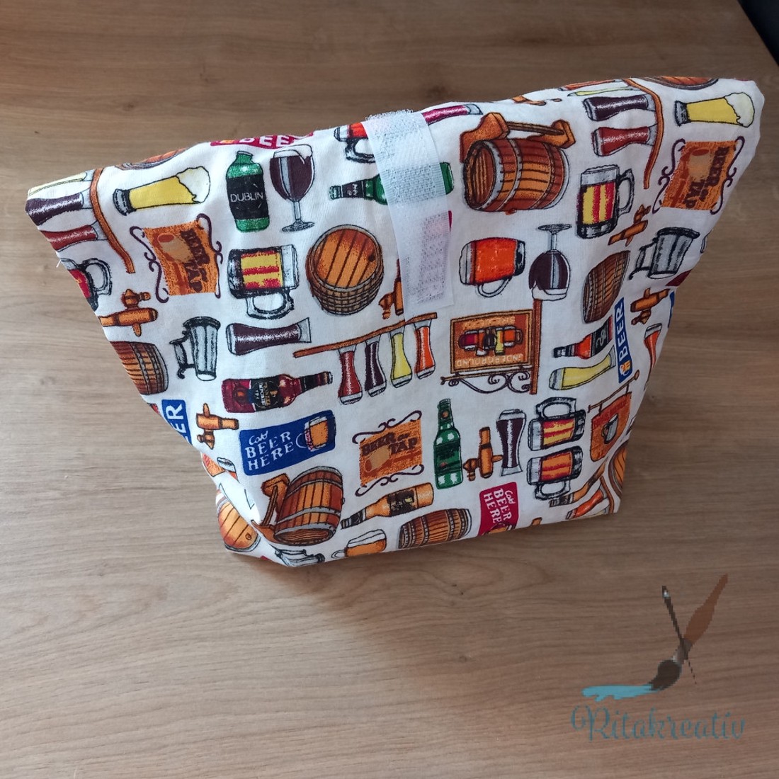 Sörös lunch bag - táska & tok - uzsonna- & ebéd tartó - ebéd tasak, doboz - Meska.hu