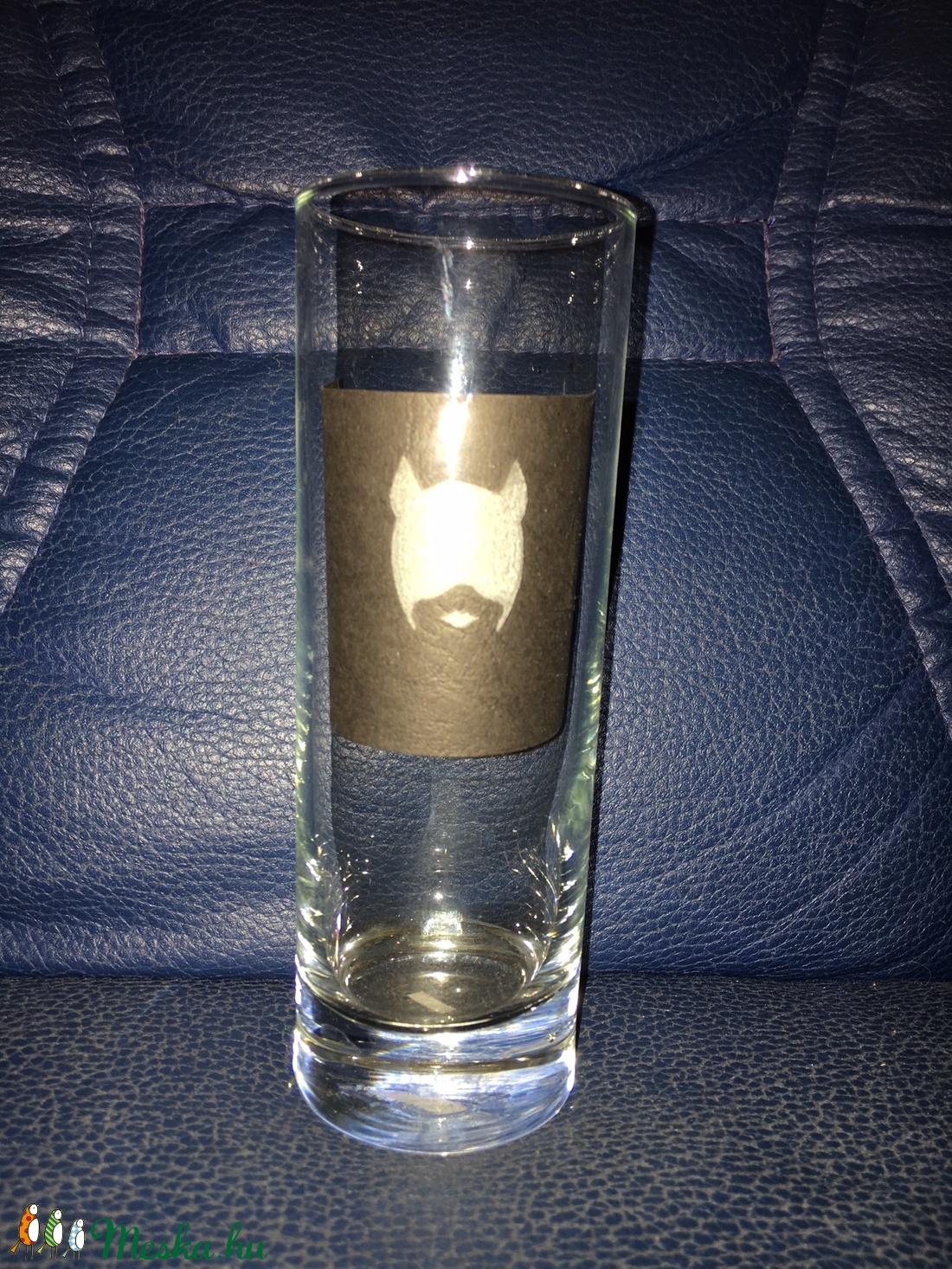 Batman és Catwomen (macskanő) 2 db-os long drink üveg pohár szett kézzel gravírozott  férfi ajándék, bögre -  - Meska.hu