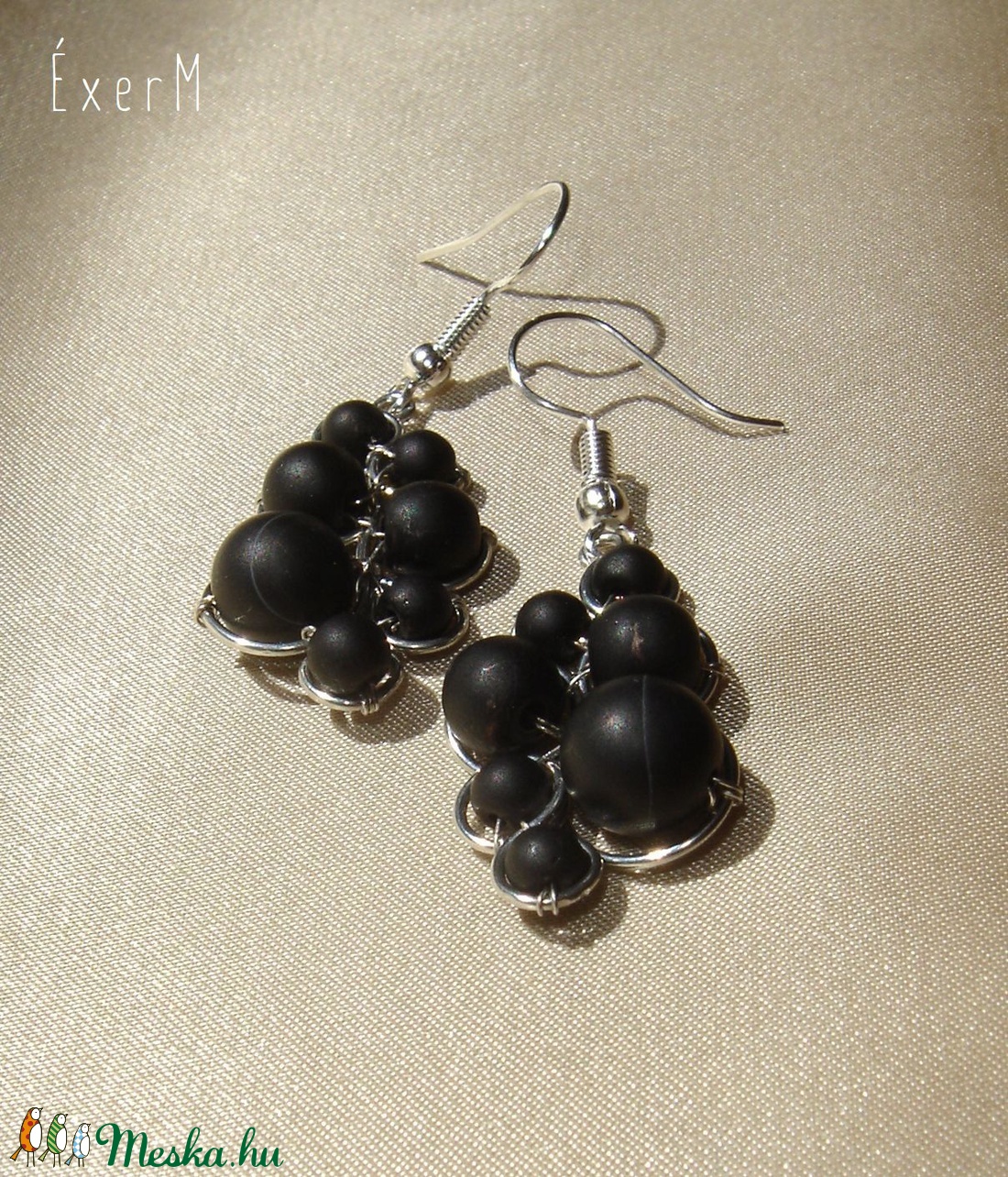 Black grapes ásvány fürt fülbevaló - ékszer - fülbevaló - lógó fülbevaló - Meska.hu Black grapes ásvány fürt fülbevaló - ékszer - fülbevaló - lógó fülbevaló - Meska.hu