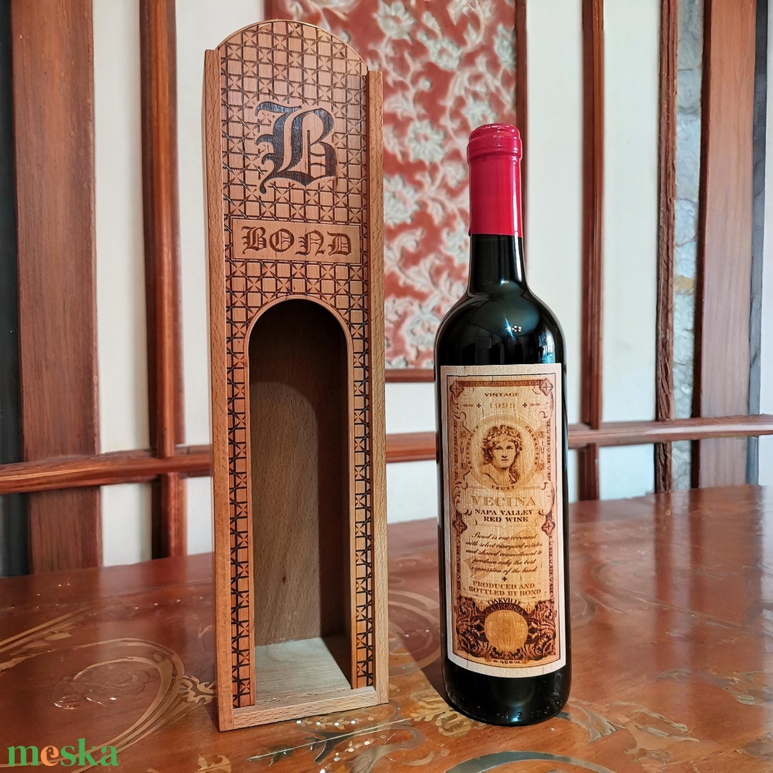 Fa díszdobozos és égetett égerfa címkés vörösbor - élelmiszer - alkoholos italok - Meska.hu Fa díszdobozos és égetett égerfa címkés vörösbor - élelmiszer - alkoholos italok - Meska.hu