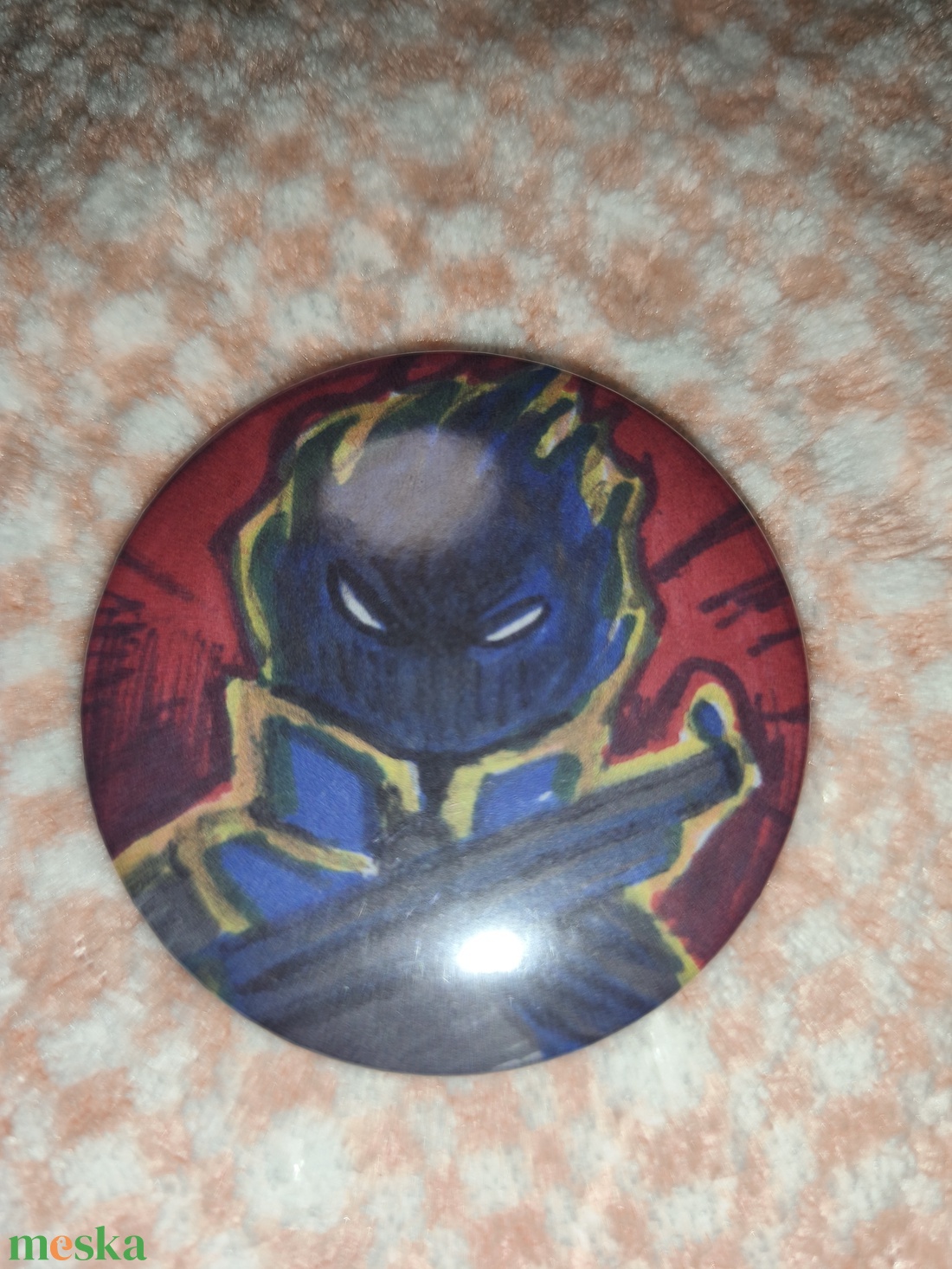 Egyedi készítésű kitűző Lobotomy Corporation - ékszer - kitűző és bross - Meska.hu