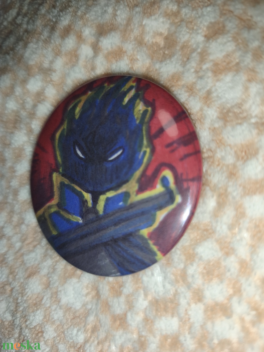 Egyedi készítésű kitűző Lobotomy Corporation - ékszer - kitűző és bross - Meska.hu