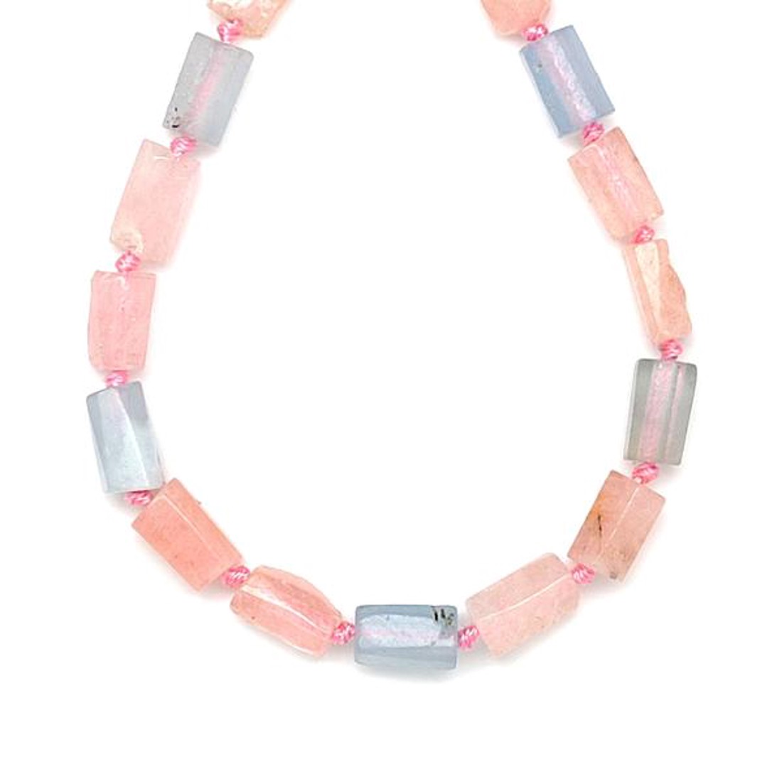 Berill hengerszerű A 6-8x10-12mm  ékszerkészítő alapanyag (füzér) - kellékek & szerszámok - ásvány alapanyag - ásványfüzér - Meska.hu