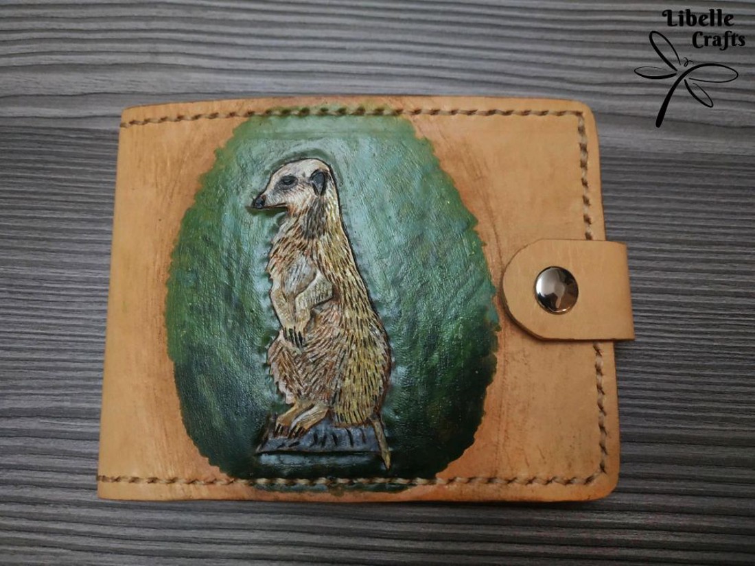 Szurikátás pénztárca - táska & tok - pénztárca & más tok - pénztárca - férfi pénztárca - Meska.hu