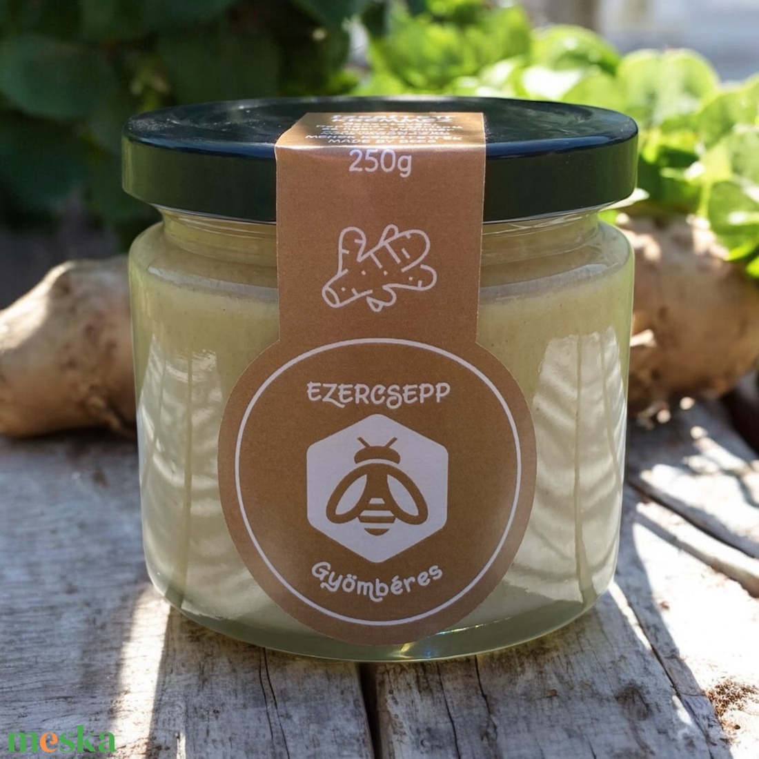Gyömbéres krémméz - élelmiszer - méz & propolisz - Meska.hu