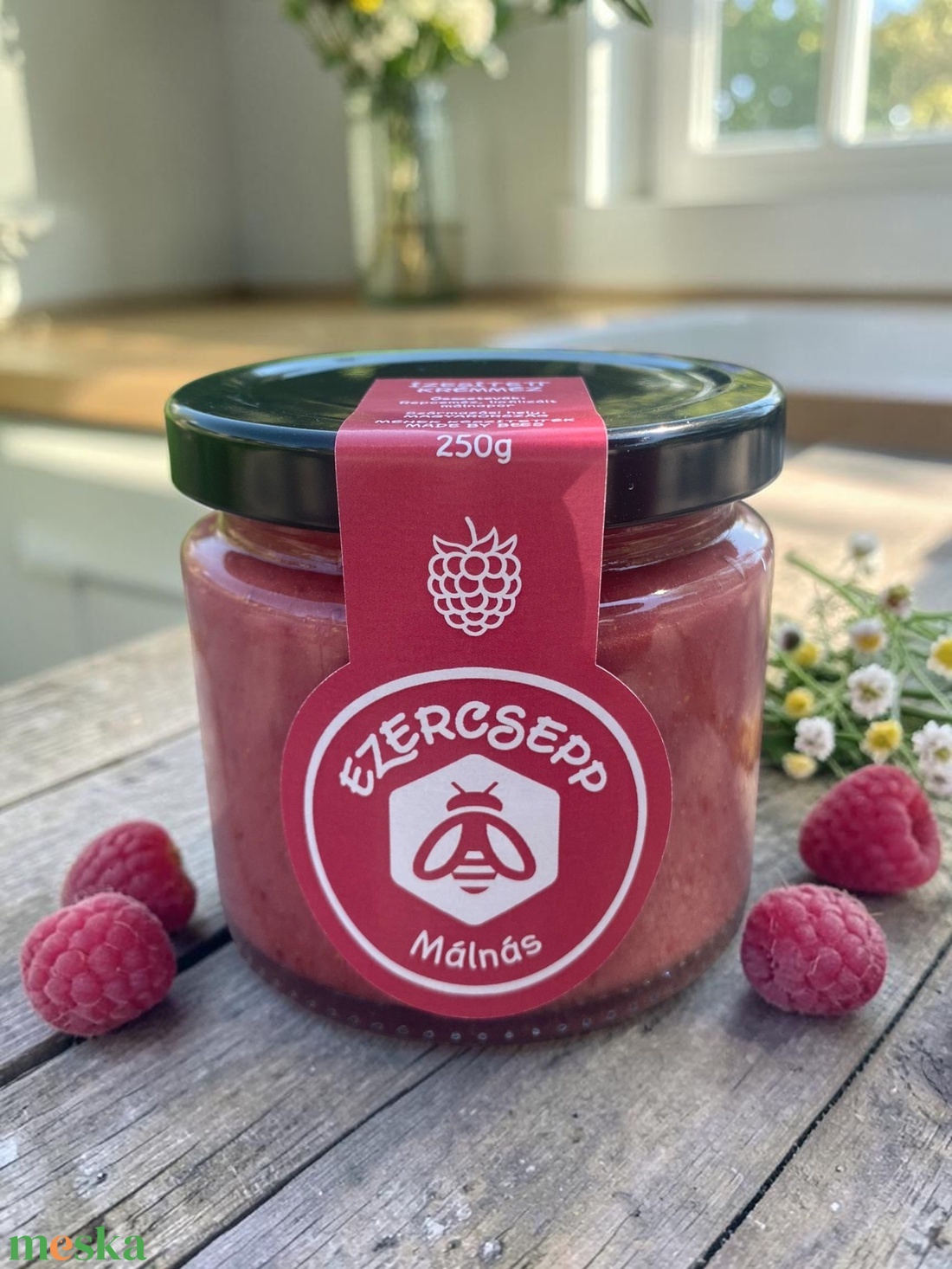 Málnás krémméz - élelmiszer - méz & propolisz - Meska.hu