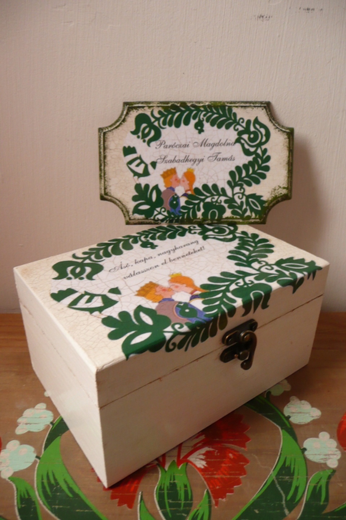 Esküvőre  Ásó, kapa, nagyharang zöldben -  - Meska.hu