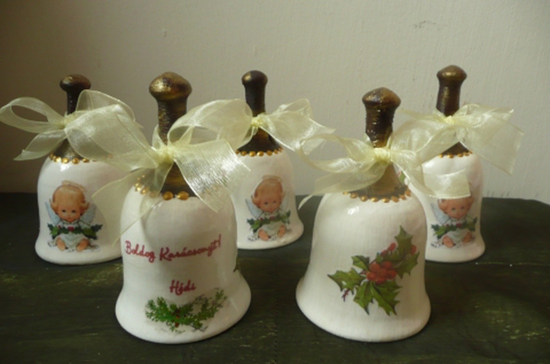 Karácsonyi harang - csengő MONGI részére -  - Meska.hu